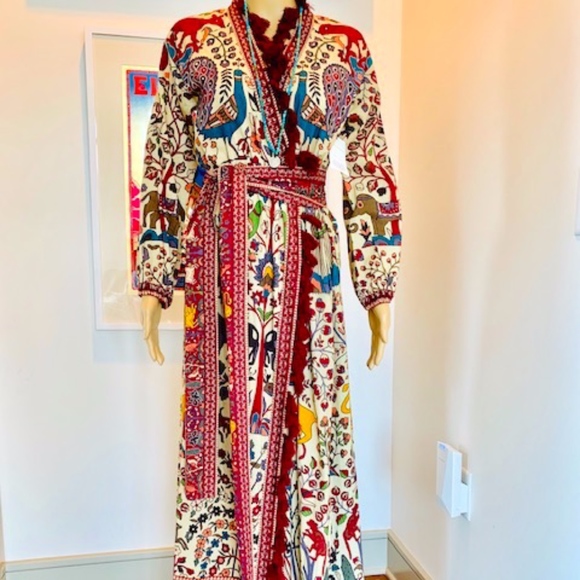 Rhode Resort Jagger Wrap Dress Nwt 